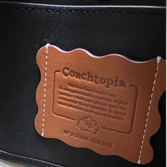 🚫SOLD🚫 Coachtopia Ergo Upcrafted Set: Shoulder Bag, Card Case, ‘Shroom Charm - Picture 11 of 17